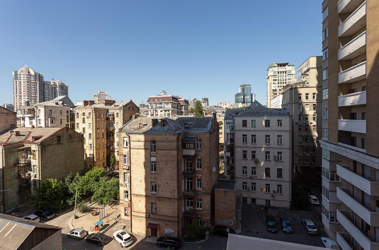 Apartment Elegant Kiev Exterior foto